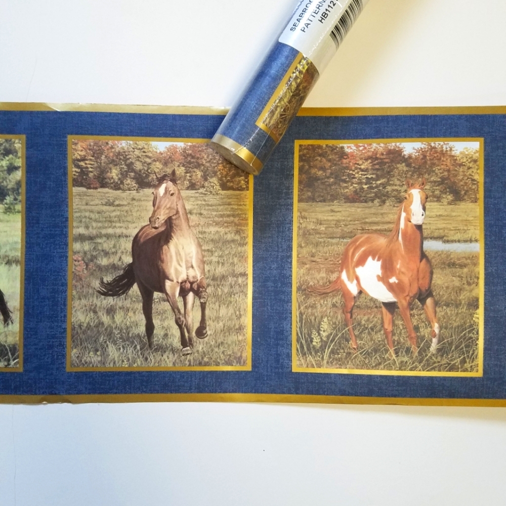 Wallpaper Border Horse